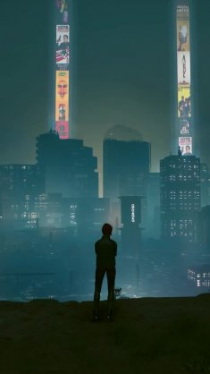 cyberpunk 2077 echoes of night city live wallpaper