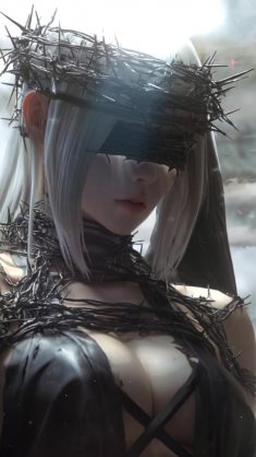angel bound by thorns live wallpaper
