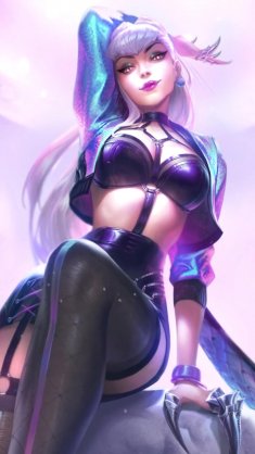 evelynn k/da all out live wallpaper