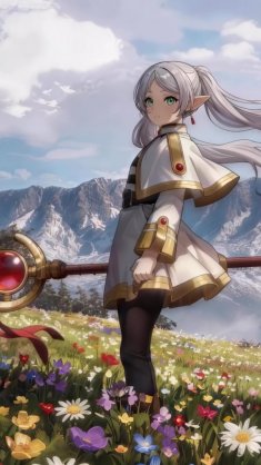 frieren meadow memories live wallpaper
