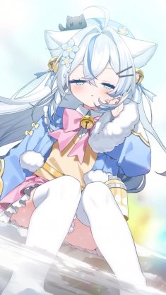 cute catgirl daydream live wallpaper