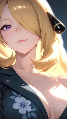 cynthia starfall queen (pokemon) live wallpaper