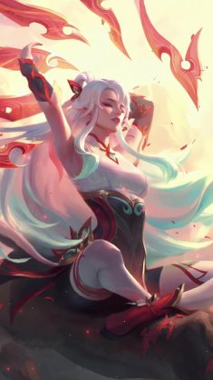 mythmaker irelia (lol) live wallpaper