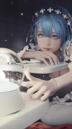 rem christmas - [re:zero] live wallpaper