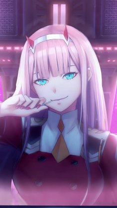 zero two operation (darling in the franxx) live wallpaper