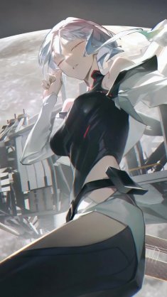 lucy lunar drift (cyberpunk: edgerunners) live wallpaper