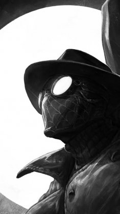 spider-man noir live wallpaper