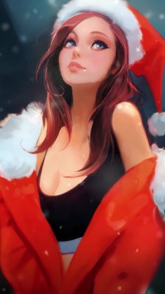 santa baby live wallpaper