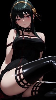 yor forger midnight assassin (spy x family) live wallpaper