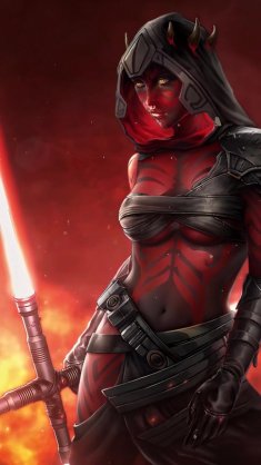 sister of darth maul live wallpaper