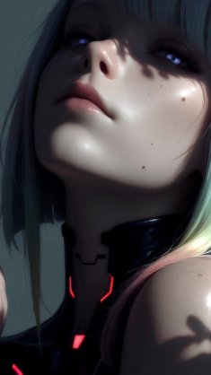 lucy cyberpunk beauty live wallpaper