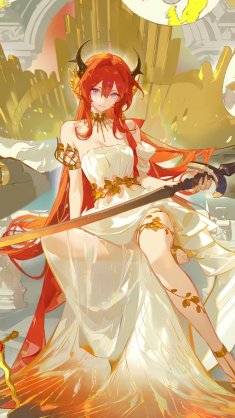 surtr arknights live wallpaper