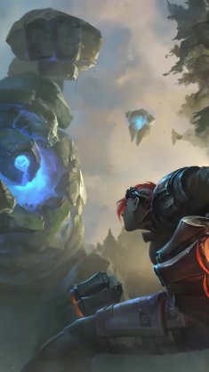 vi vs blue sentinel live wallpaper