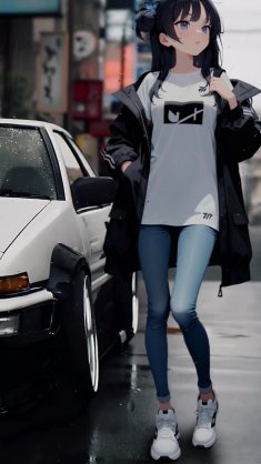 trueno ae86 tokyo street live wallpaper