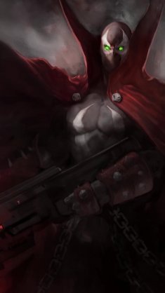 spawn dark hell energy live wallpaper
