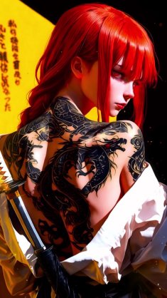 makima yakuza night live wallpaper