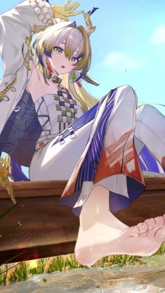 shu summer breeze (arknights terra) live wallpaper