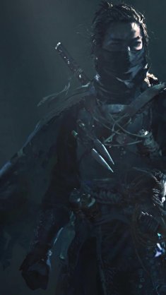 jin sakai (ghost of tsushima) live wallpaper