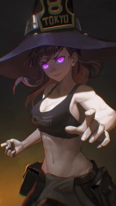 maki oze - fire force live wallpaper
