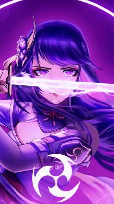 raiden shogun blade of eternity live wallpaper