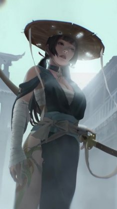 wanderer of white mist live wallpaper