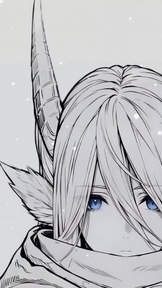 frostfang barioth armor (mhw: iceborne) live wallpaper