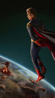 homelander above earth live wallpaper