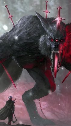 fenrir - beast of ragnarok live wallpaper
