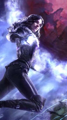 yennefer of vengerberg - the witcher live wallpaper