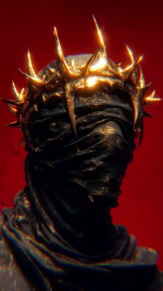 dark king and the crown of thorns live wallpaper