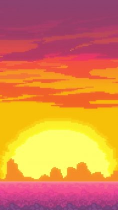 sunrise in the cliffs - deltarune live wallpaper