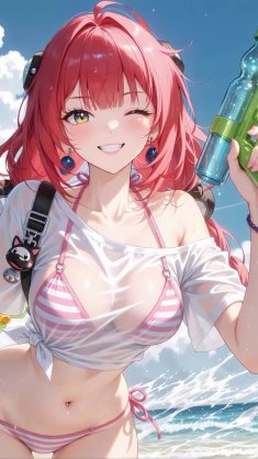 ukinami yuzuha bikini live wallpaper