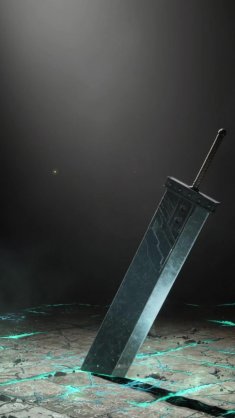 cloud strife buster sword live wallpaper