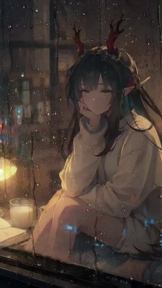 zhuang fangyi rainy night live wallpaper