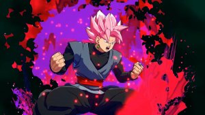 Goku Rose Power Up live wallpaper