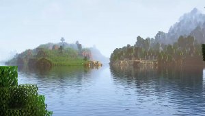 Nature In Minecraft live wallpaper