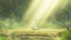 The Hero Sword Zelda From Breath Of The Wild live wallpaper