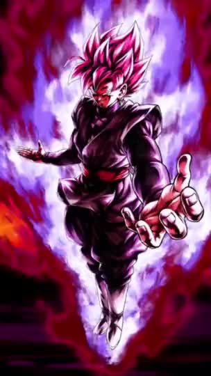 Ultra SSR Goku Black Card Art (Live Wallpaper/Loop/DL) #DBL