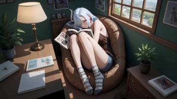 shenhe reading time live wallpaper