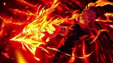 sukuna fuga flames live wallpaper