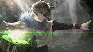 yuno grinberryall (black clover) live wallpaper