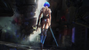 blue blade wanderer live wallpaper
