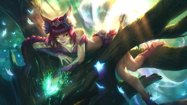 elderwood ahri live wallpaper