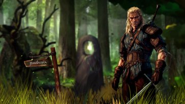geralt path to roach live wallpaper