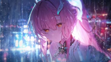 aemeath rainy memories live wallpaper