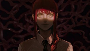 makima endless stare live wallpaper