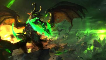 illidan fel fury (wow) live wallpaper