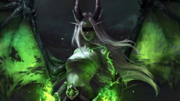 world of warcraft demon hunter live wallpaper