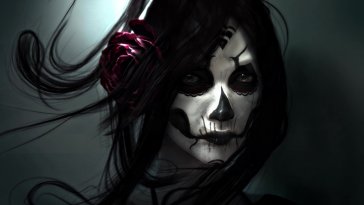 crimson death rose live wallpaper