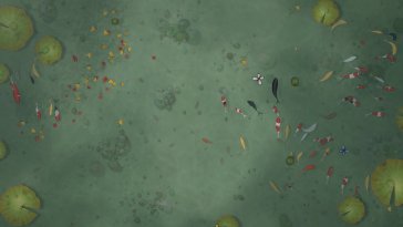 koi pond serenity live wallpaper